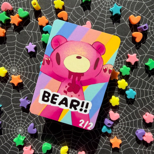 Hot Pink Blood Bear Token