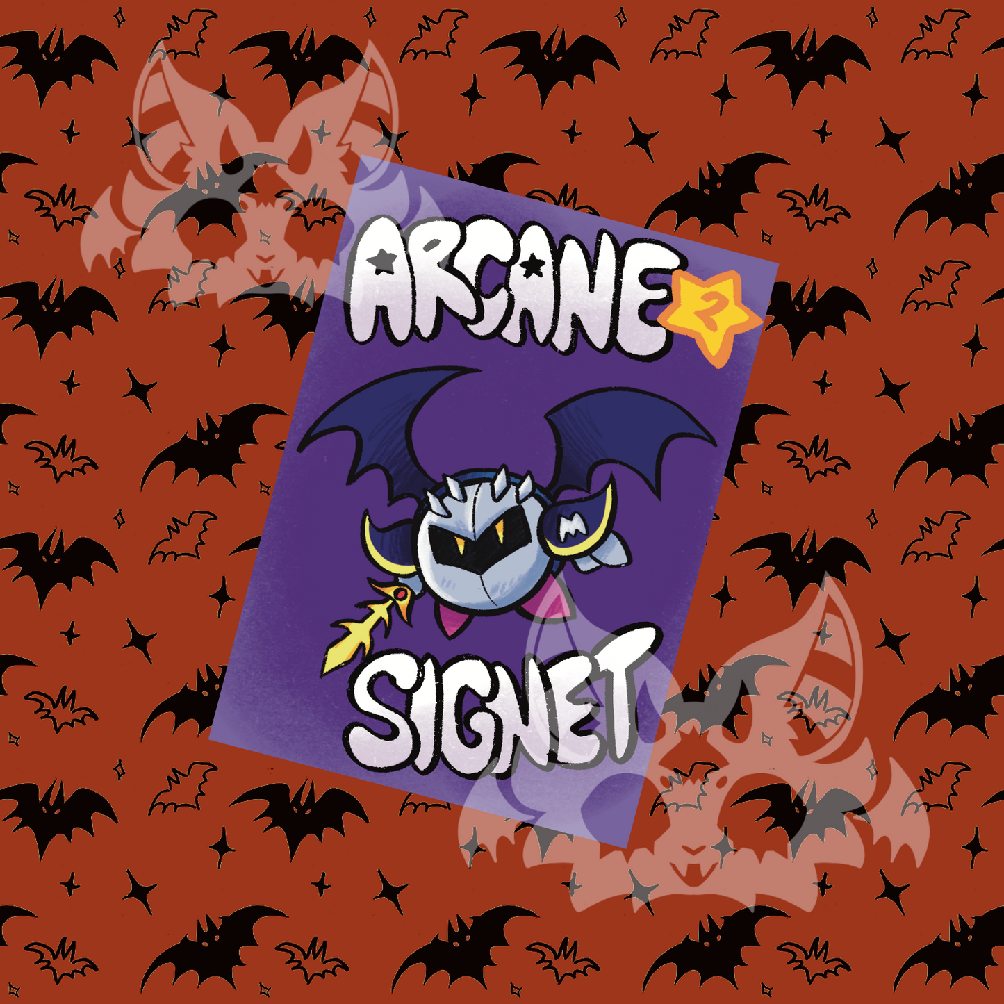 Winged Sword Villain Arcane Signet Proxy