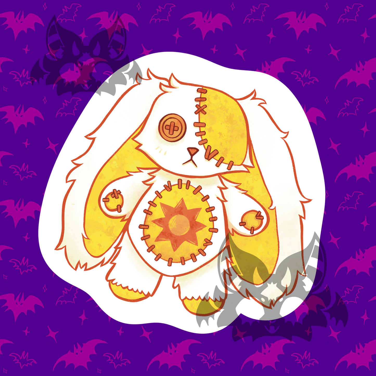 Sun Rabbit Sticker