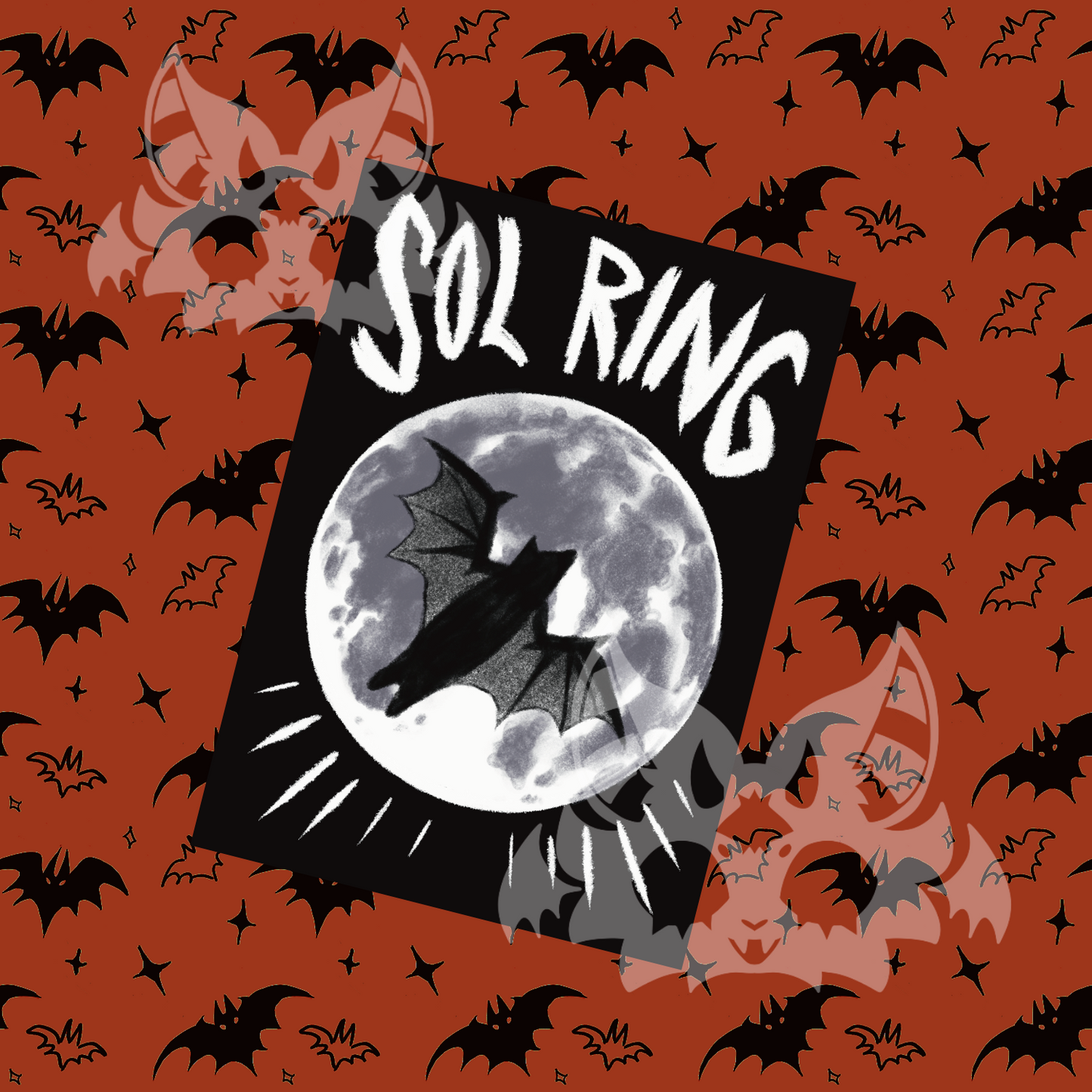 Full Moon Bat Sol Ring Proxy (Original)